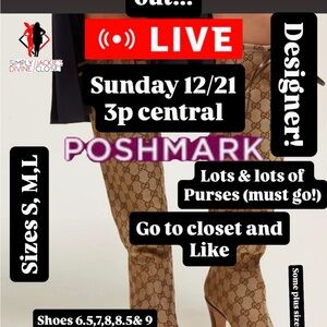 LIVE SHOW SUNDAY 12/21 @ 3p Central